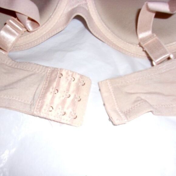 Sofra Light Beige Full Cup Plain Cotton 42D Bra NWT - Picture 6 of 9
